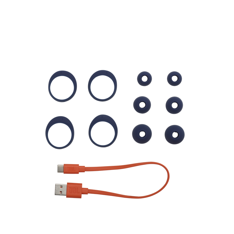 JBL Live Free NC+ TWS - Blue - True wireless Noise Cancelling earbuds - Detailshot 8 image number null